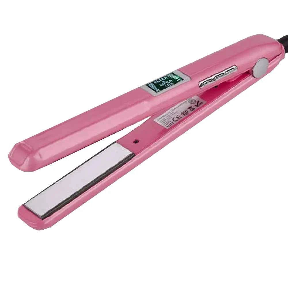 RUCHA Ultrasonic Infrared Hair Straightener Cold Hair Care Flat Iron for Professional Hair Treament Recovers Damaged