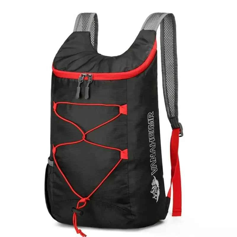 Multifunctional Outdoor Folding Backpack High Density Lightweight Waterproof