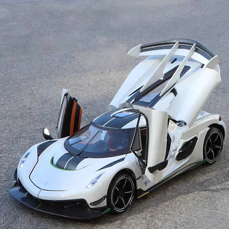 1:24 Koenigsegg Jesko Alloy Car Model Simulation Diecast Metal Sports