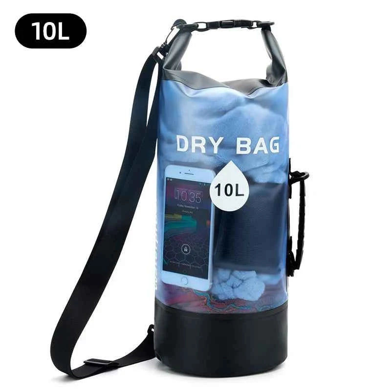 Waterproof Dry Bag 10L 20L Storage Pack Pouch For Swimming