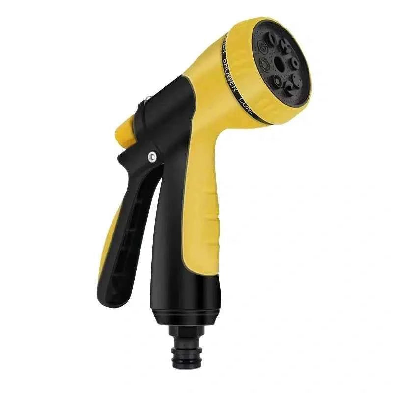 1 PC 8 Function Garden Water Gun Sprinkler Garden High-Pressure Car Washing Water Gun Garden Watering Sprinkler