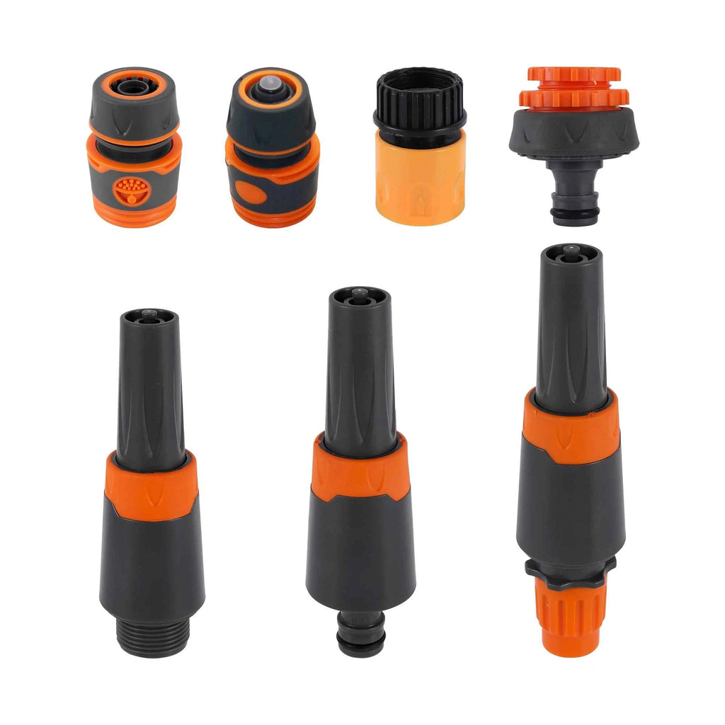 Garden High-pressure Water Gun Adjustable Spray Gun Garden Irrigation Sprinkler Car Wash Tool Garden Connector Accessories