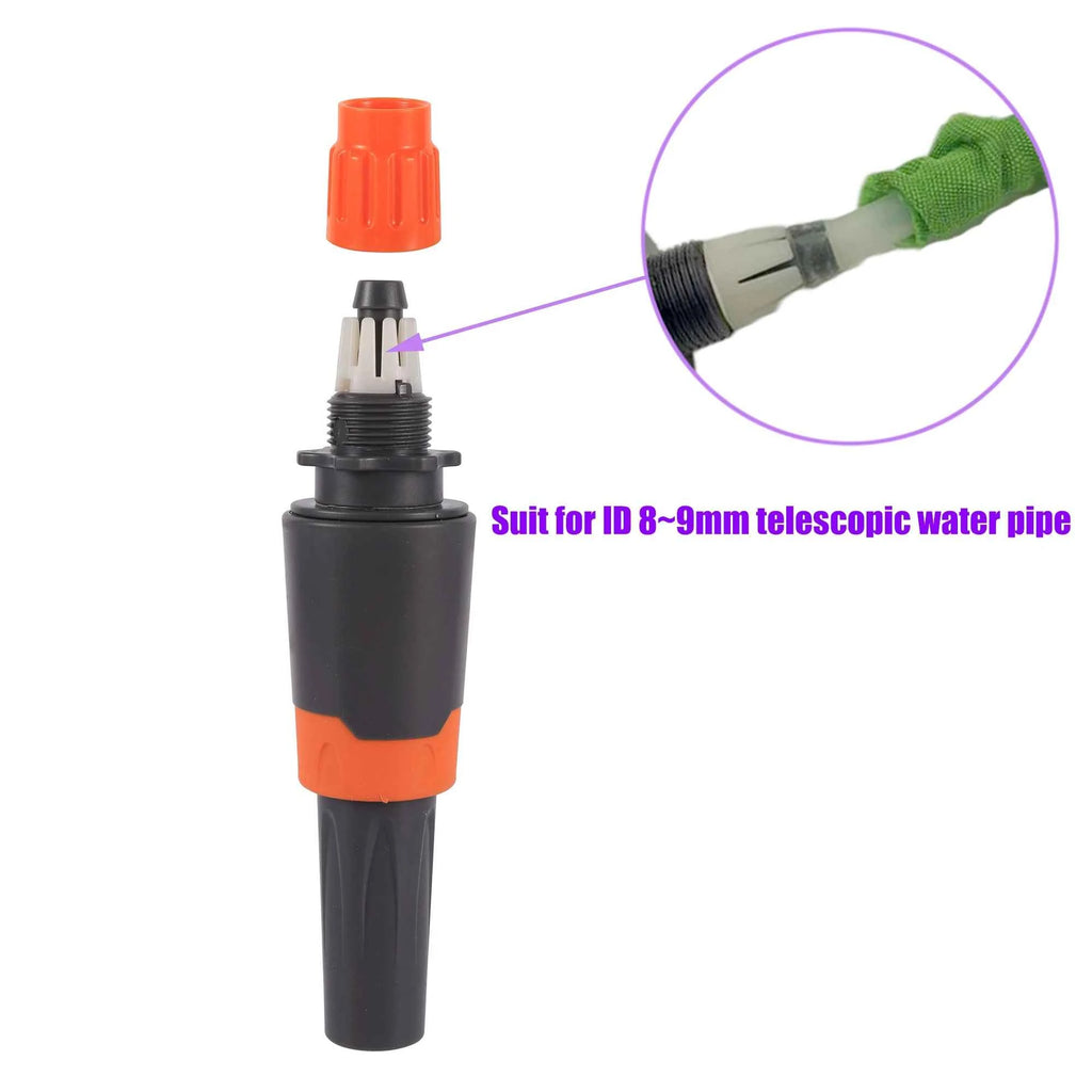 Garden High-pressure Water Gun Adjustable Spray Gun Garden Irrigation Sprinkler Car Wash Tool Garden Connector Accessories