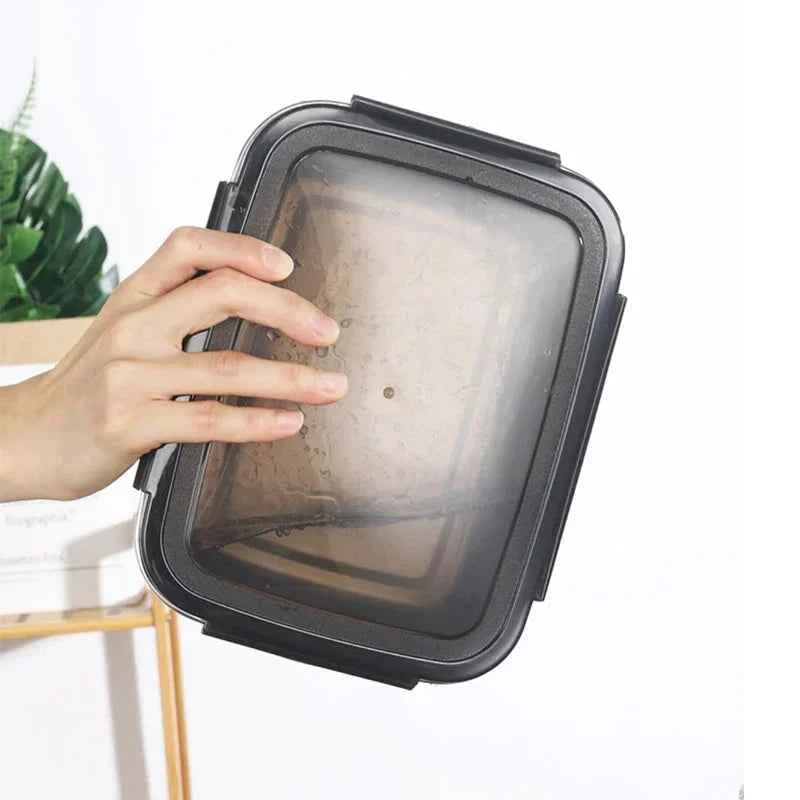 1PC 304 Stainless Steel Lunch Bento Box Family Refrigerator Food Storage Containers Portable Outdoor Lunch Boxes 7 Sizes Choice