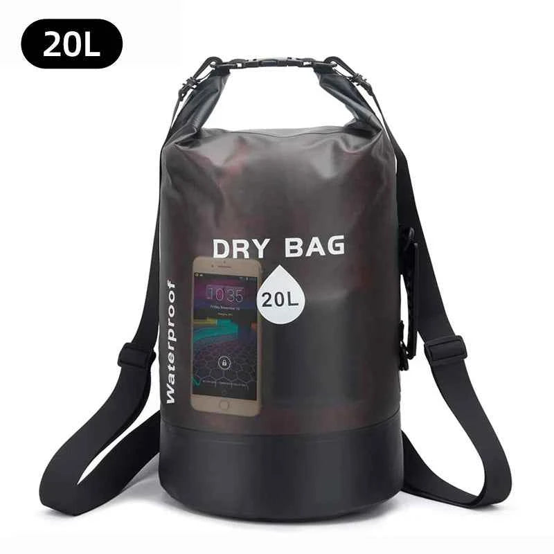 Waterproof Dry Bag 10L 20L Storage Pack Pouch For Swimming