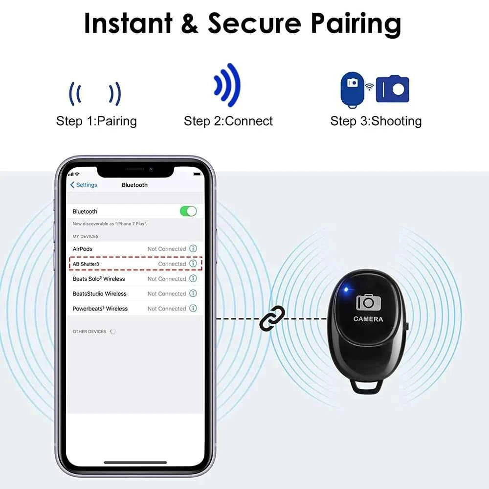 Flexible Cell Phone Tripod Mini Cell Phone Tripod with Cell Phone Holder Regular 1/4-20 Screw 360° Swivel Flexible Travel Tripod