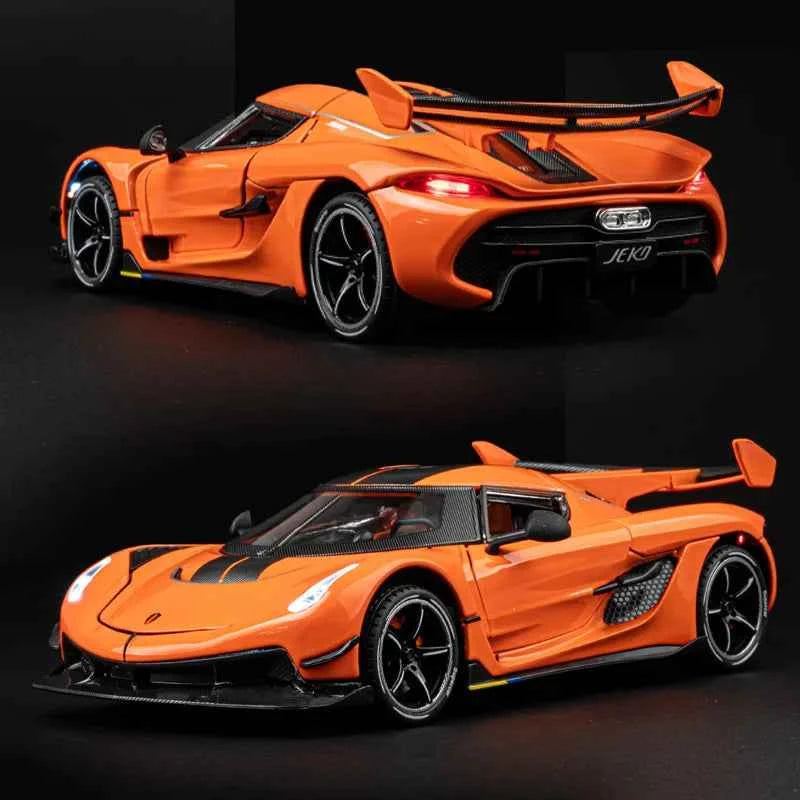 1:24 Koenigsegg Jesko Alloy Car Model Simulation Diecast Metal Sports
