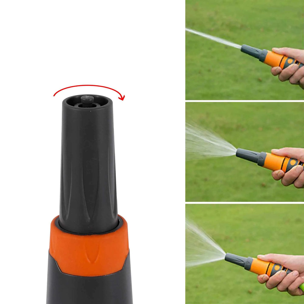 Garden High-pressure Water Gun Adjustable Spray Gun Garden Irrigation Sprinkler Car Wash Tool Garden Connector Accessories