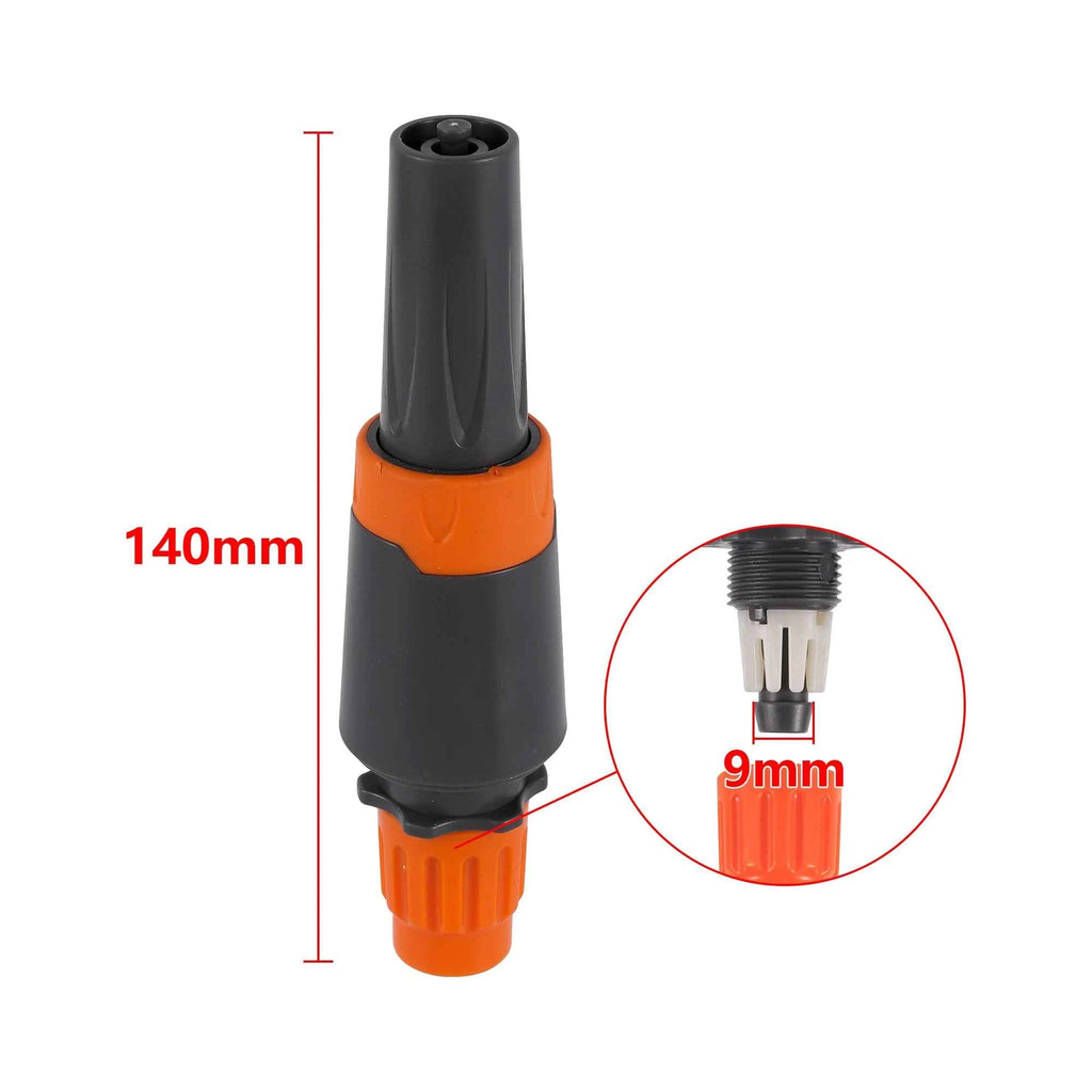Garden High-pressure Water Gun Adjustable Spray Gun Garden Irrigation Sprinkler Car Wash Tool Garden Connector Accessories