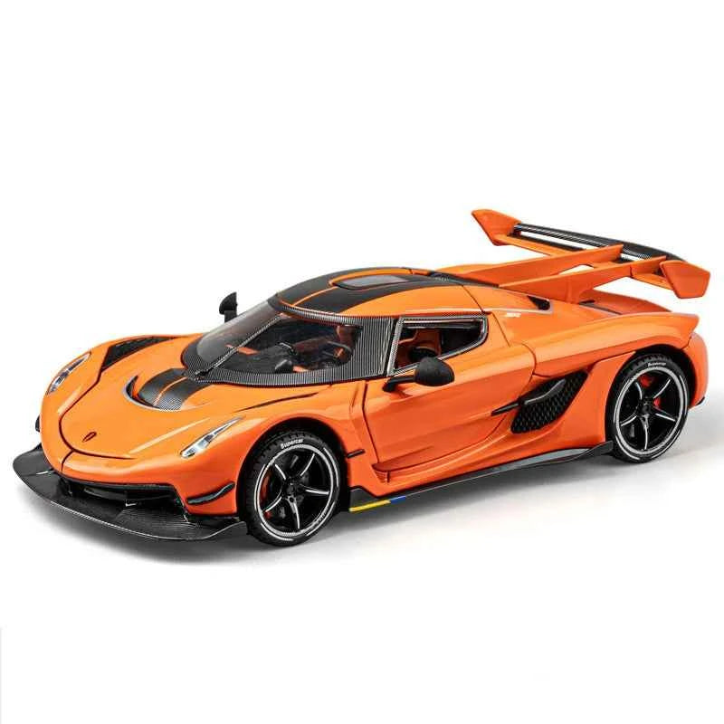 1:24 Koenigsegg Jesko Alloy Car Model Simulation Diecast Metal Sports