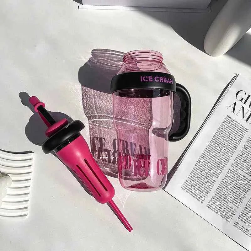 1400ML Large Capacity Sports Water Bottle Leak proof Drinking Water Outdoor Travel Portable Gym Fitness Water Bottle