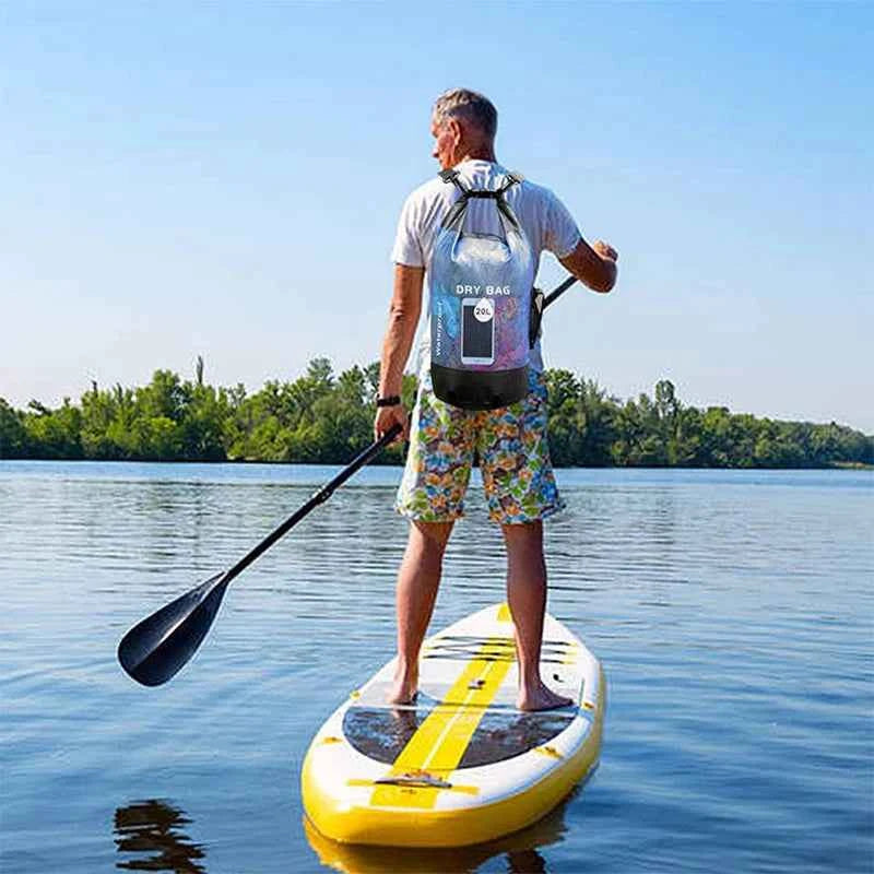 Waterproof Dry Bag 10L 20L Storage Pack Pouch For Swimming