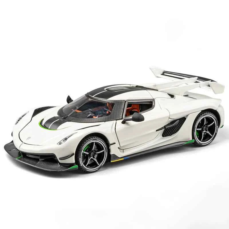 1:24 Koenigsegg Jesko Alloy Car Model Simulation Diecast Metal Sports