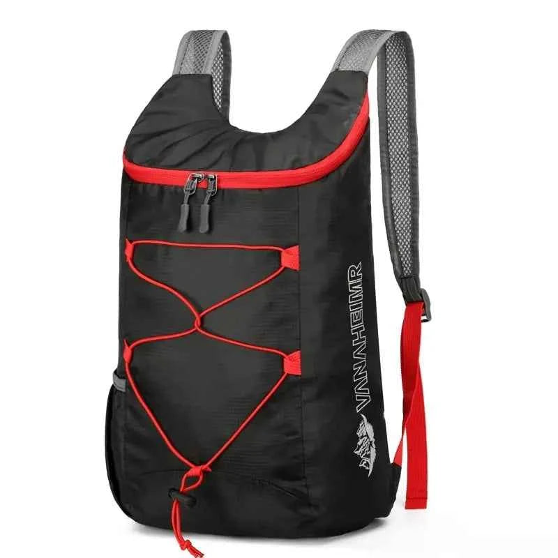 Multifunctional Outdoor Folding Backpack High Density Lightweight Waterproof