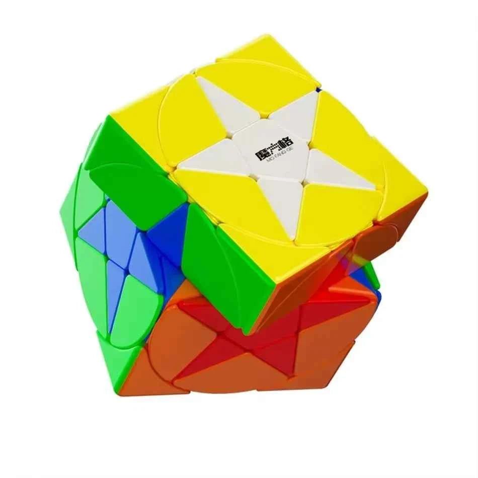 QIYI Pentacle Cube Geometry-shape Star Cube Stickerless Speed Cube Puzzles Magic Cubes Children Toy