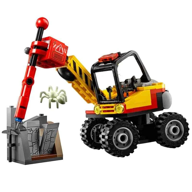 Compatible MOC Sets City Series  Mining Power Splitter Construction Excavator Building Blocks Children's Toys Gift