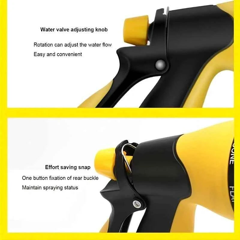 1 PC 8 Function Garden Water Gun Sprinkler Garden High-Pressure Car Washing Water Gun Garden Watering Sprinkler